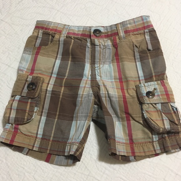18-24m (4/$20) Cargo Shorts and Teal Button-Down by Joe Fresh - Picture 7 of 13
